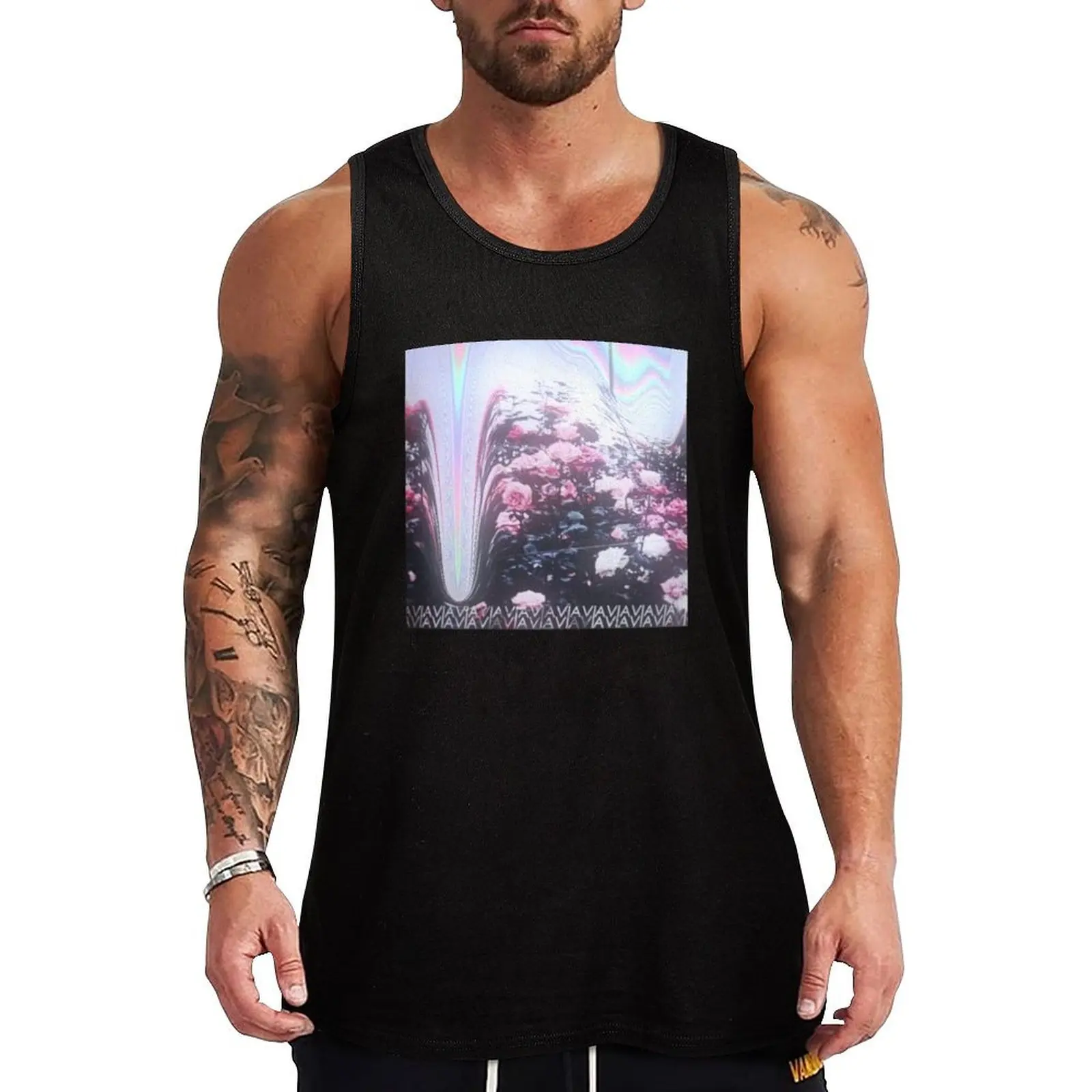 

Crystal Castles Tank Top Men's sleeveless gym clothes for man Muscle fit