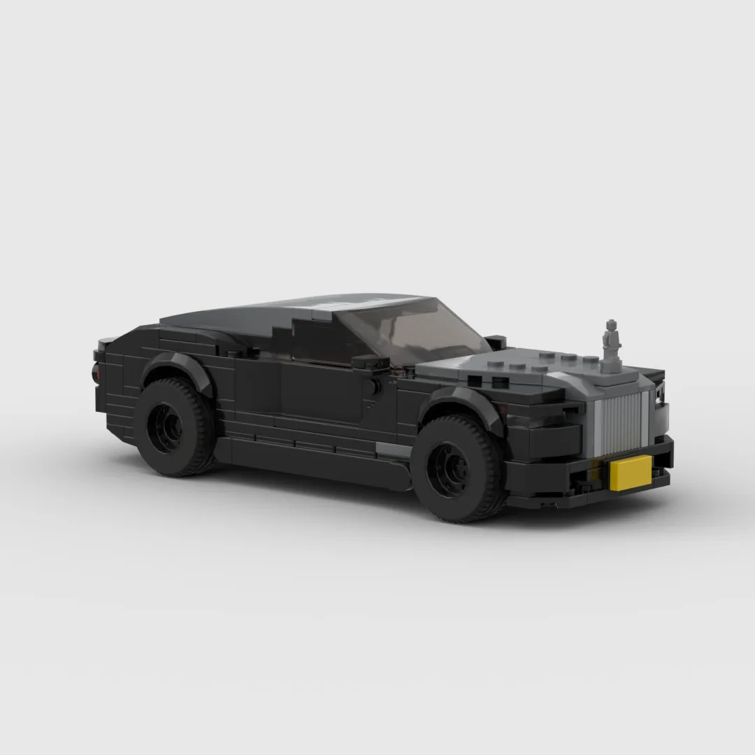 MOC ビルディングブロック互換性のあるスピードシリーズファントム 8 スタッドレーシングカーモデルクリエイティブ建設玩具男の子子供向け