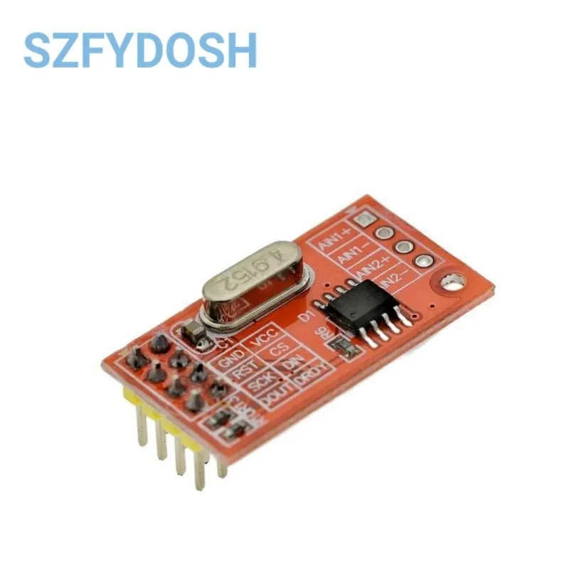 AD7705 podwójny 16-bitowy moduł akwizycji danych danych ADC programowalny interfejs SPI TM7705 dla płyty rozwojowej Arduino STM32