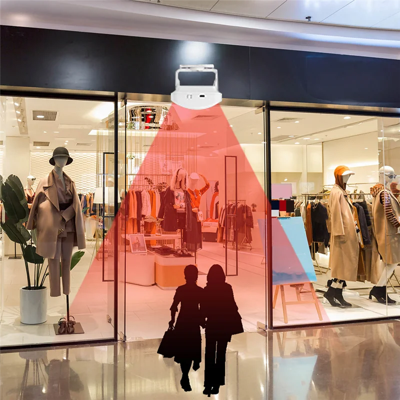 A003 Датчик движения Детектор Сигнализация Звонок Входная система оповещения Домашняя безопасность Инфракрасный PIR C