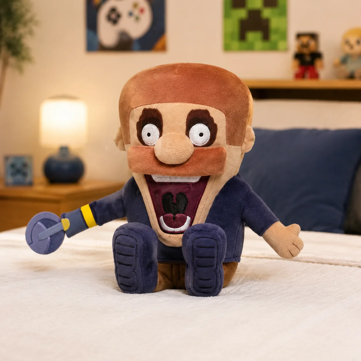 Peluche de Jeffy's Infinite Peripheral, Lindo Muñeco de Peluche de Jeff, Personaje de Dibujos Animados, Juguete de Peluche, Regalo para Niños