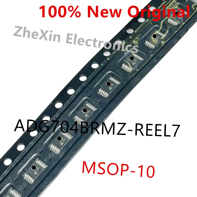 10PCS/Lot   ADG704BRMZ-REEL7  ADG704  S9B 、ADG701BRMZ-REEL7  ADG701  S0S 、ADG702BRMZ-REEL7  ADG702  S14  Analog Multiplexer Chip