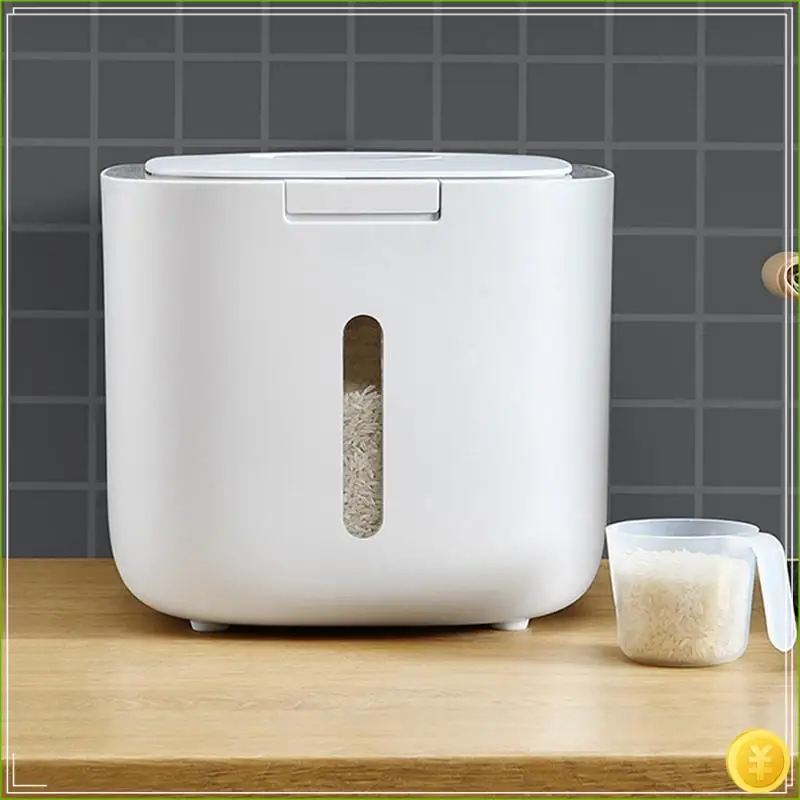 Ecoco 5Kg Kitchen Nano Bucket Insect-Proof Moisture-Proof Rice Cylinder Food Storage Sealed Grain Household Box Easy To Use