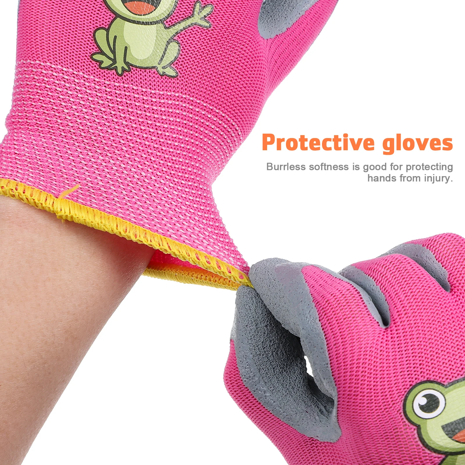 1 set Kids Shovels Gloves Set Blue Pink Camping Gardening Tools Durable Latex Material S Mud Planting Exploration