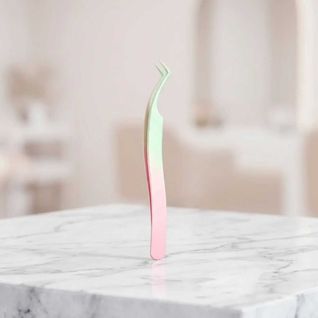 Professional Eyelash Tweezers - Beauty Makeup Artist recension och pris