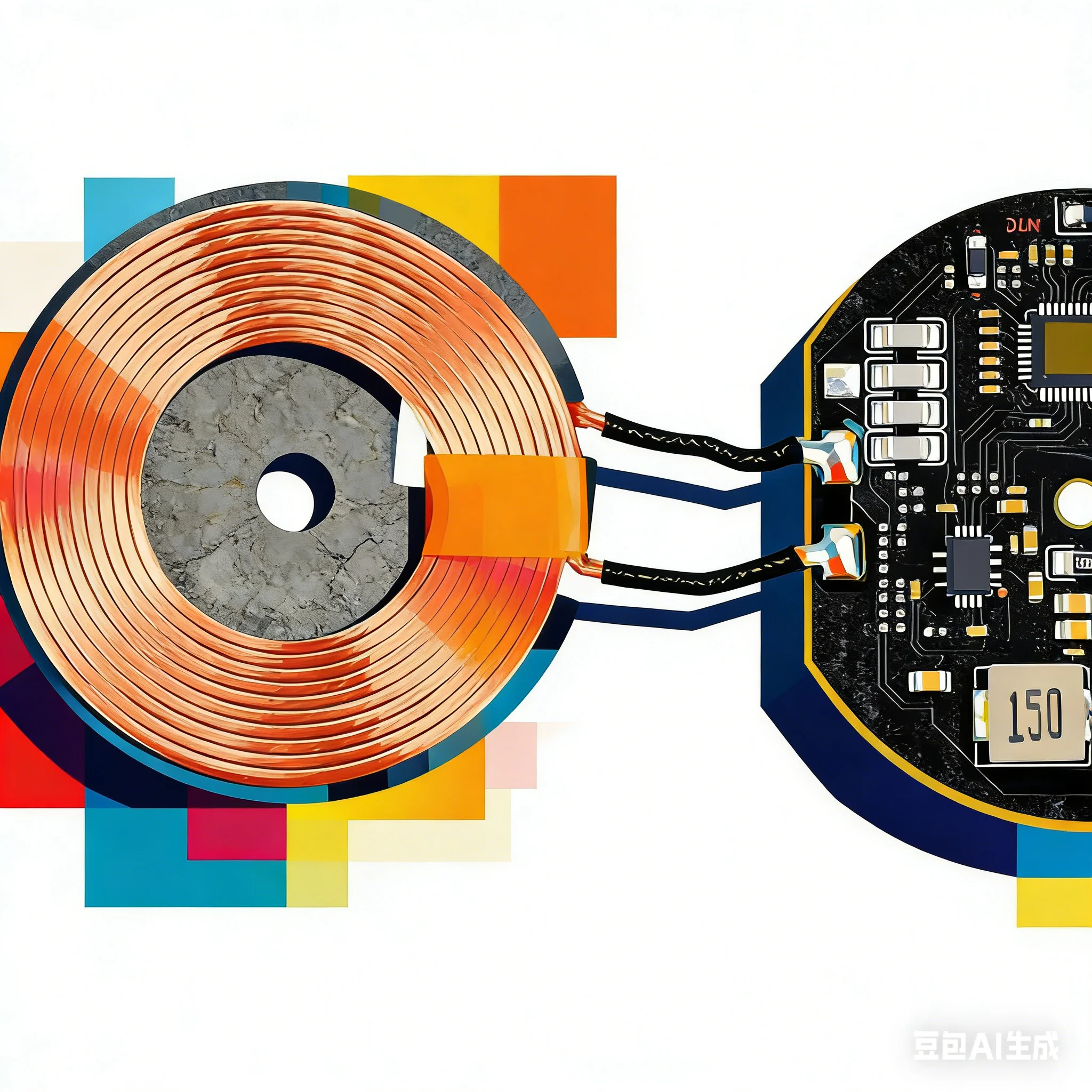 

12V24V 20W High Power Wireless Charger Transmitter Module Type C Fast Charging Circuit Board for Mobile Phone