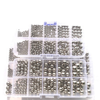 304 Stainless Steel Solid Ball Dia 2-12mm Precision Bearing Steel Small Pellet Marble Round Smooth Ball for MTB Kid Bike Scooter