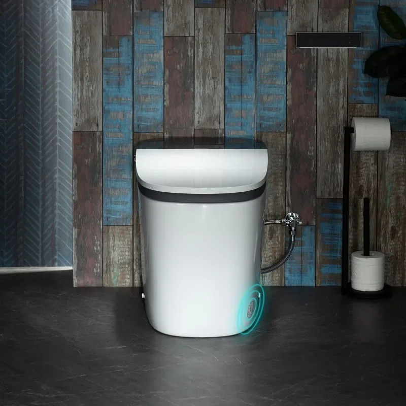 

Smart bidet toilet, automatic opening and closing, automatic flushing, foot sensor smart toilet