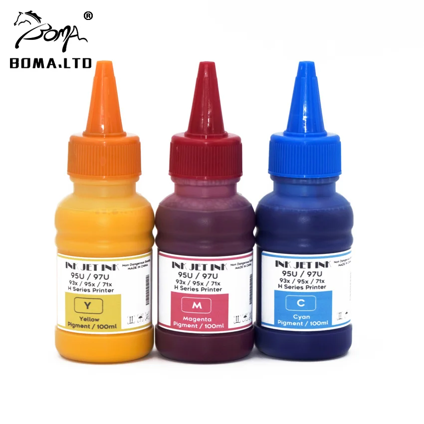 4 *100ML Refill Pigment Ink For HP 711 XL HP711 For HP Designjet T520 T120 Printer