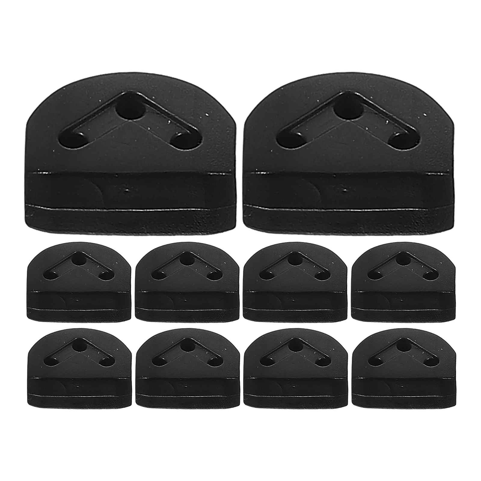 

12Pcs Guitar String Retainer Durable Plastic Press Buckle Stable Fixing Device Electric Guitar Bass Parts Bass String Retainer