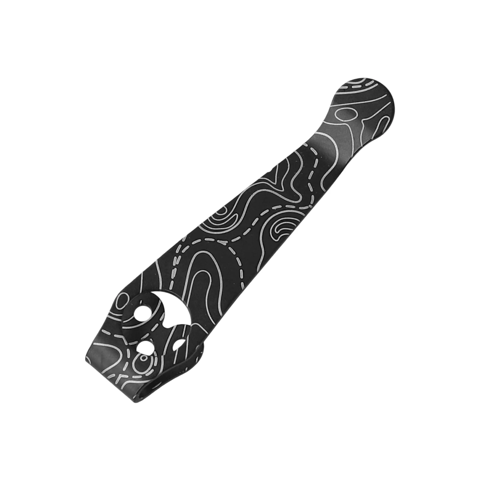 Deep Carry Pocket Clip Carry Clip Spider C10 Pocket Clip Custom Titanium Construction Accidental Slip Resistance