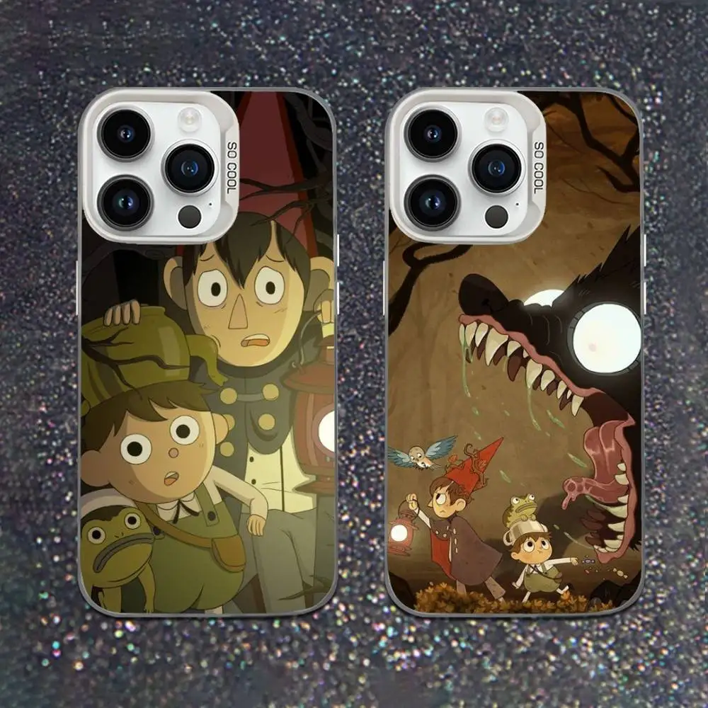 

O-Over T-The Garden W-Wall Phone Case For iPhone 16,15,14,13,12,11,Mini,Pro,XS,SE,MAX White Matte Shockproof Cover