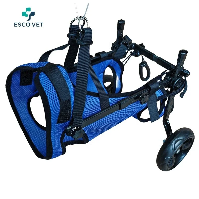 Cadeira de rodas para cães pequenos para pernas traseiras, Melhor Pet Mobility Cart, Doggie Usado, 2 Rodas de Cães, My Hind