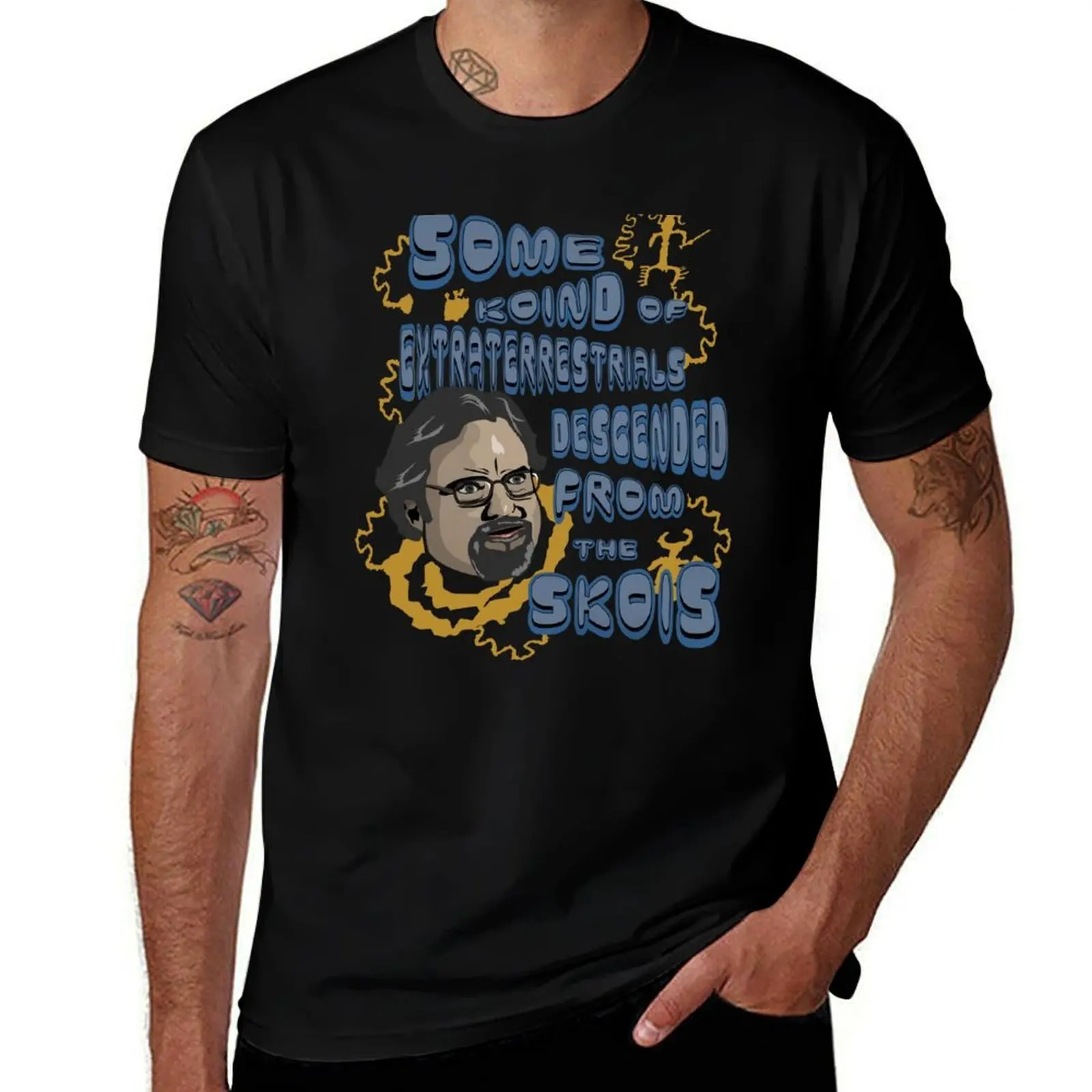 Aliens from the skois T-Shirt Construction Work Tee Shirt