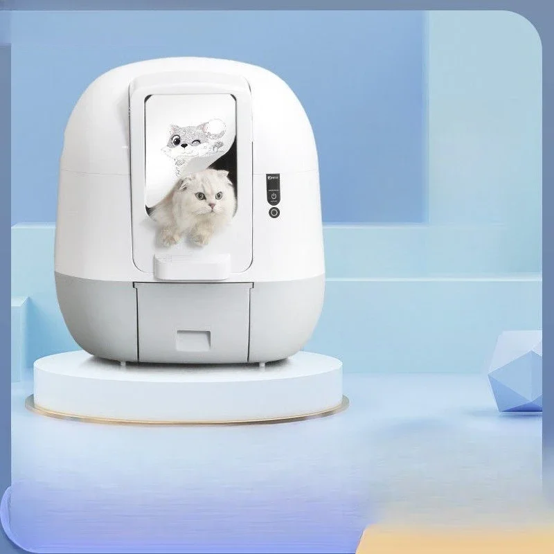 

Automatic cat litter box large smart oilet bentonite litter fully enclosed anti-splash shit machine
