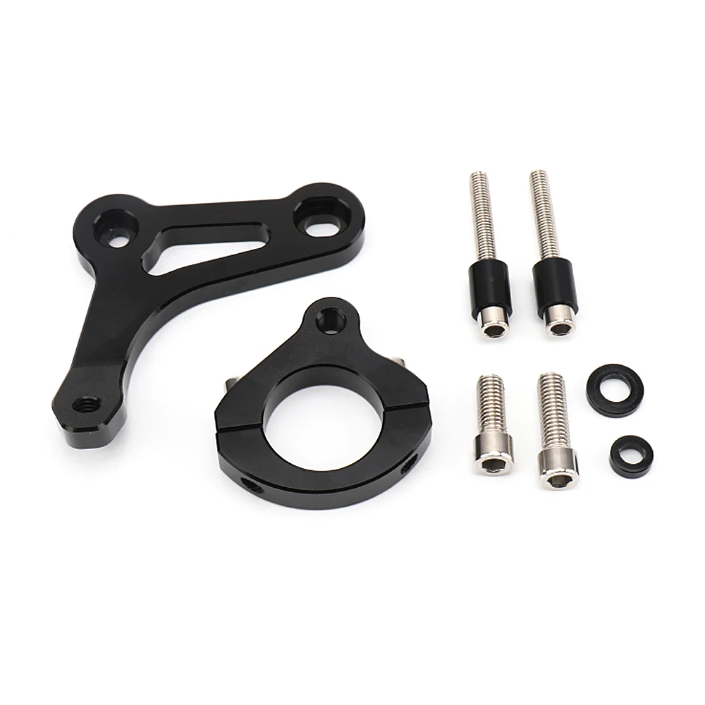 Motorcycle 2017-2024 2023 Adjustable Steering Stabilize Damper Bracket Mount Kit For YAMAHA XMAX300 XMAX 300 X-MAX300 X-MAX 300