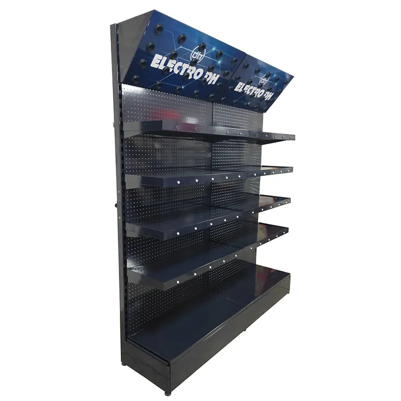 Led Light Display Stand Light Customized  Led Bulb Display Racks Wholesale New Design Store Shelves Display