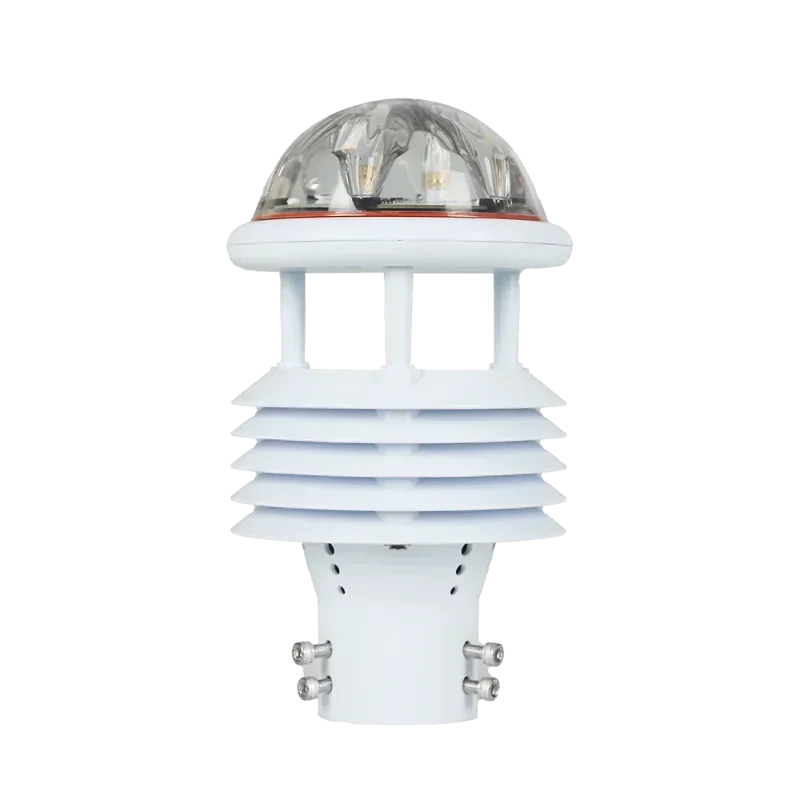 

6 in 1 Automatic Ultrasonic Weather Station Sensor for Wind Temp Humidity Pressure Rainfall Monitoring Detector Hot sales