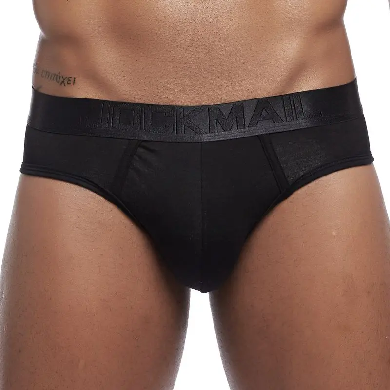 JOCKMAIL Roupa Interior Respirável para Homens, Brand Sexy Modal Briefs, Homens Slip Shorts, Pênis