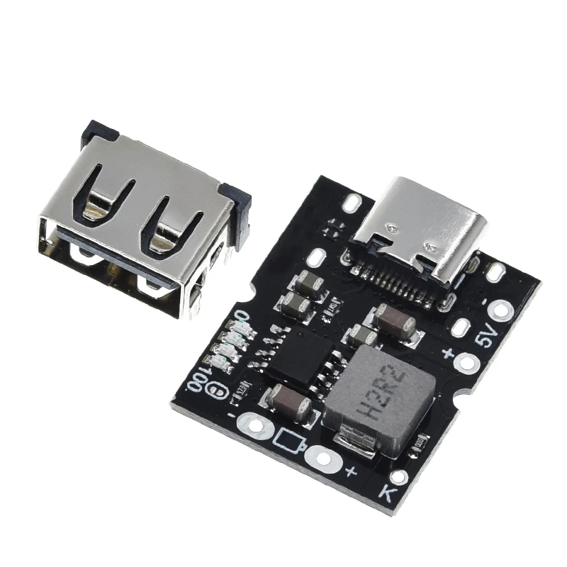 TZT High-precision 5V 2A Charge-discharge Integrated Module Type-C Input Compatible With 4.2V lithium Battery image 6