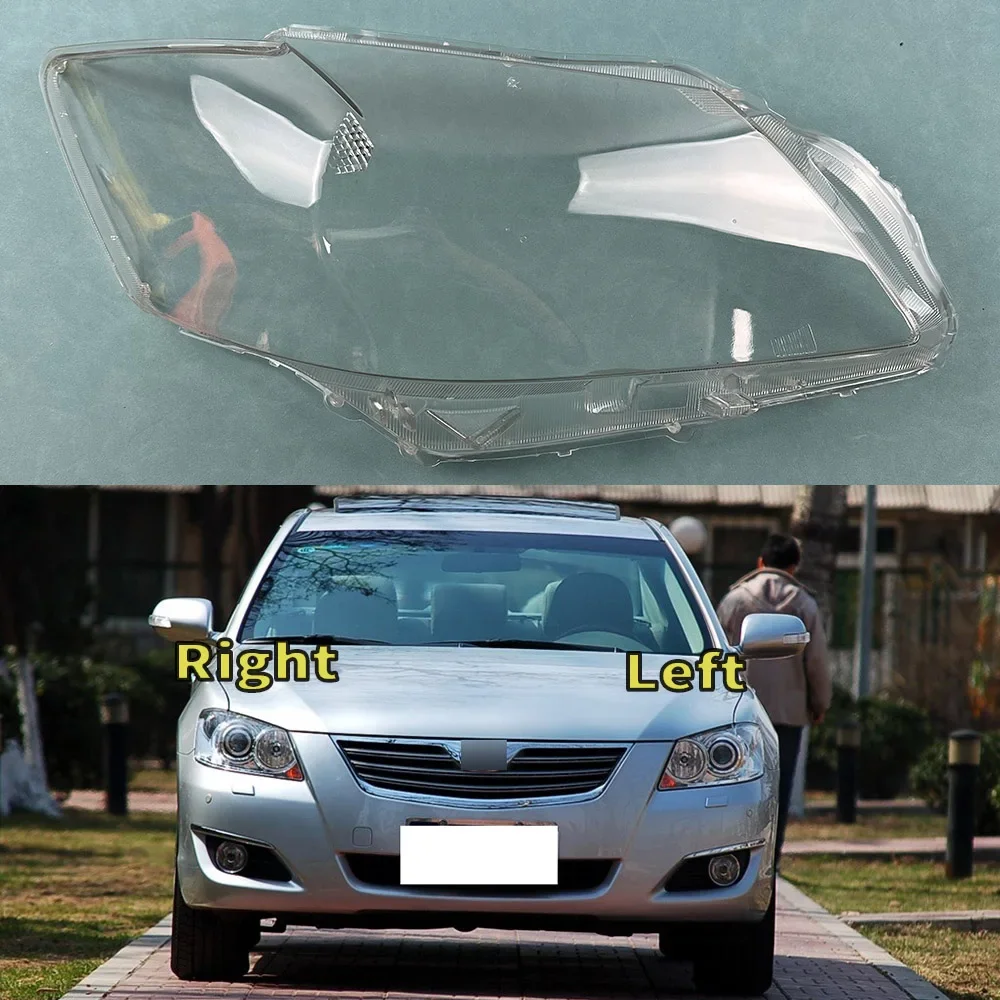 

For Toyota Camry 2006-2008 Front Headlamp Lamp Cover Transparent Headlight Shell Lens Plexiglass Replace The Original Lampshade