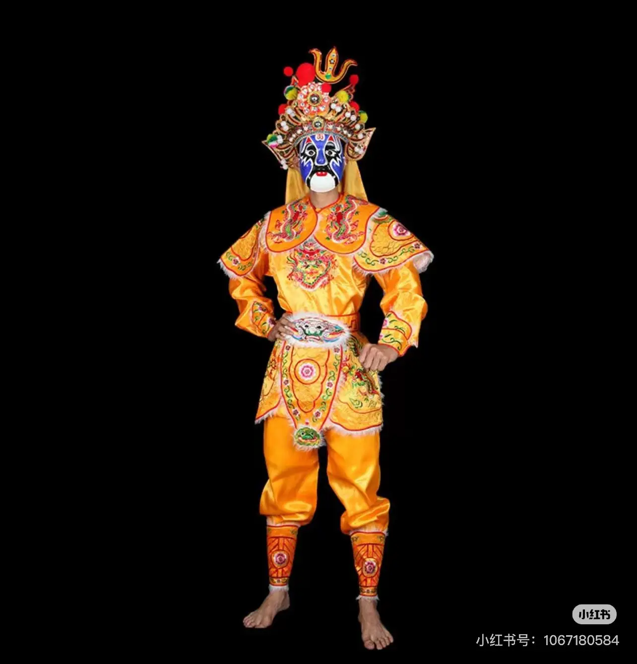 Chinese Traditional Opera Performance Dance Costume Uniform Martial Arts Stage Performance Festival Event Carnival