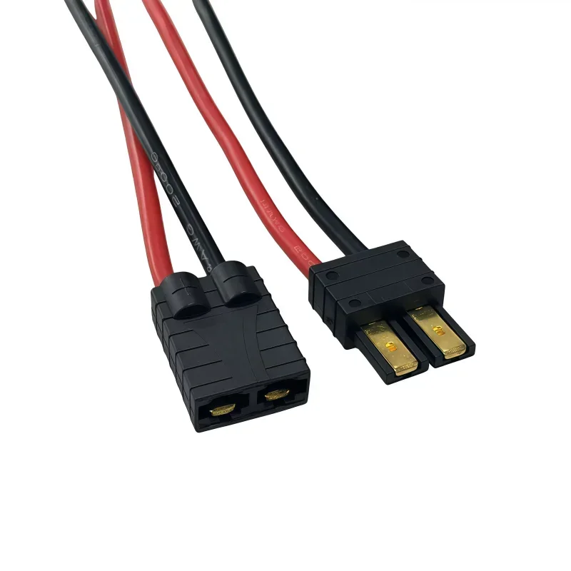 

TRX Male Female Connector 14AWG 10CM For RC Model Charger Lipo Battery ESC Connector Cable