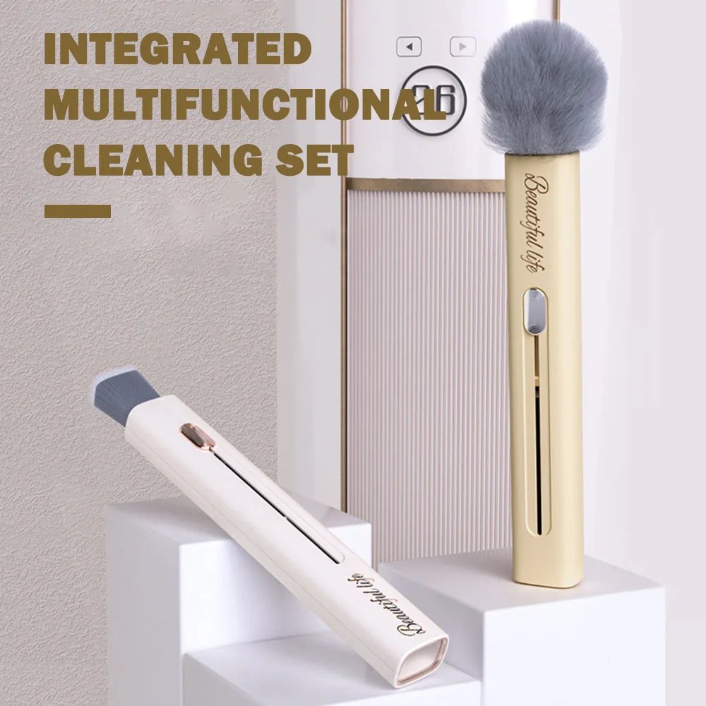 Multipurpose Dusting Duster Telescopic Cleaning Brush Ultra-Soft Bristles Interior Detailing Dashboard Air Outlet Cleaning Tools