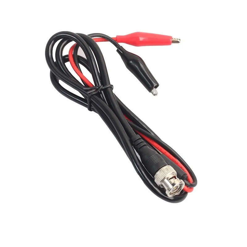 BNC Alligator Clip Cable Probe Suitable for Hantek 1008C Oscilloscope 1m USB Data Cable Maximum Input Voltage 500V