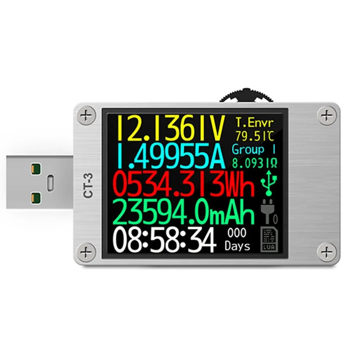 【2026 TOP Global】USB Power Meter USB 3.1 Tester Digital Multimeter Current Tester Voltage Detector Lua Interpreter Integrated DC