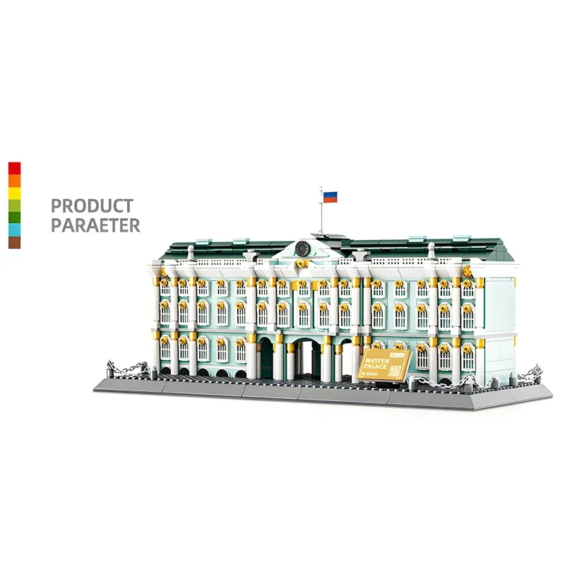 NIEUWE Sint-Petersburg Rusland Huis Modulaire MOC Creatieve street view Model Bouwstenen Architectuur Onderwijs Model Speelgoed Geschenken