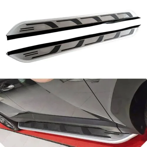 2PCS Running Boards Fit for Toyota Yaris Cross 2020-2023 High Quality Aluminum Fixed Side Step Nerf Bar Pedal Side Stair