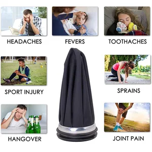 Wiederverwendbares kaltes heißes Wasser -Kompress -Beutel für Kinder, Jugendliche, Erwachsene, Sportläsionen, Schwellungen, Weisheitszähne, Stillen 10 Hauptverkäufe komprimiert Eis - №4