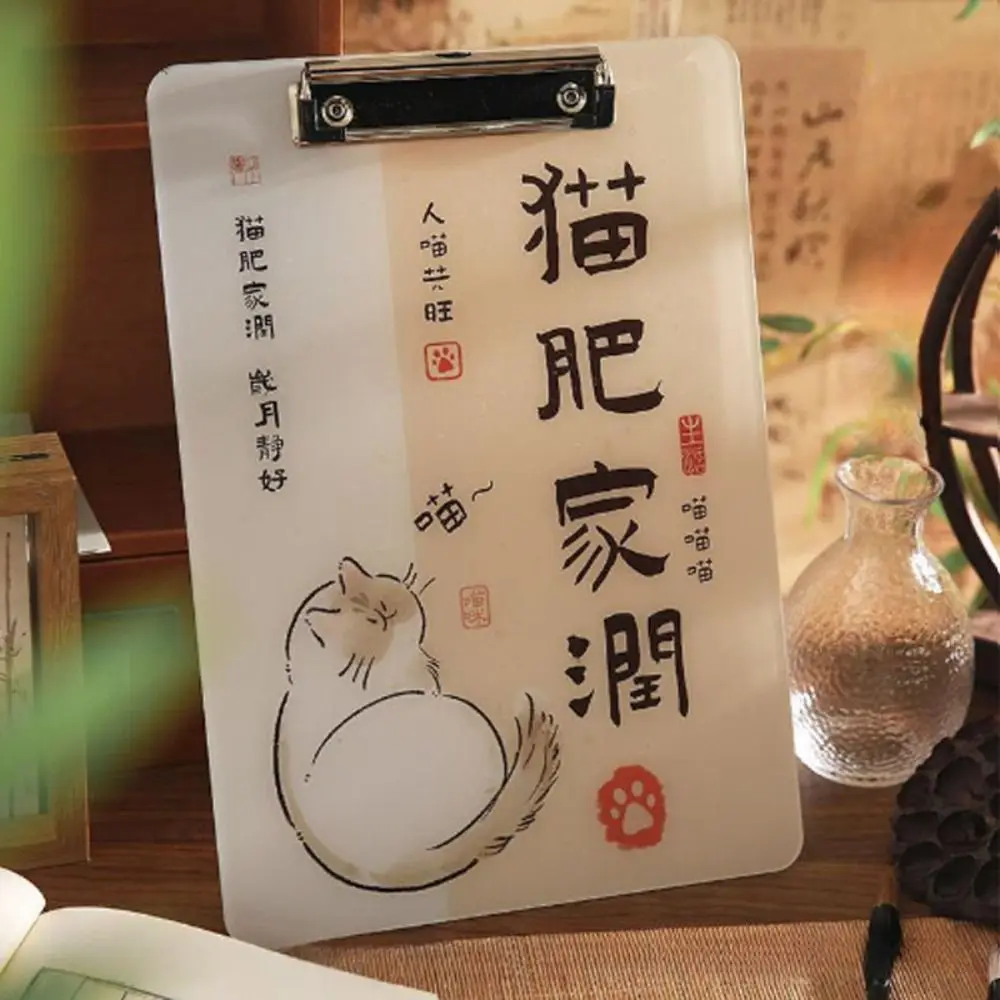 Memo Clip Board A4 File Clipboard Box Case A4 File Organizer Large Capacity Writing Clipboard