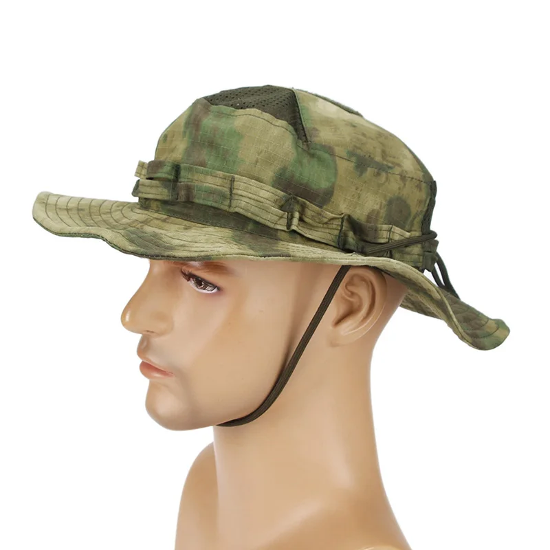 FG atacs التمويه Boonie قبعة المشي لمسافات طويلة الصيد الصيد كامو قبعة بحافة Packable السفر الصيف قبعة للشاطئ للنساء والرجال