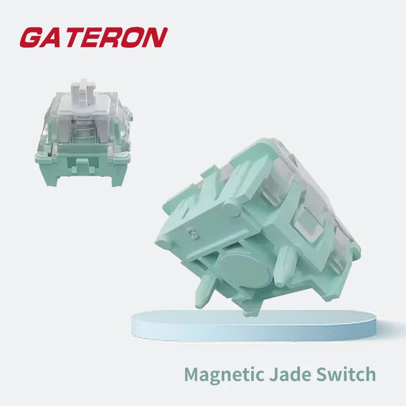 Gateron Magnetic Jade Switch KS-20 SMD RGB Linear DIY Customized Mechanical Keyboard Hall Sensor Free Setting Pre Travel