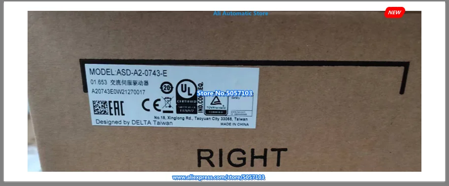 ASD-A2-0743-E ASD-A2-1F43-E ASD-A2-1B43-E ECMA-F1221BS3 ECMA-F1221BR3 New