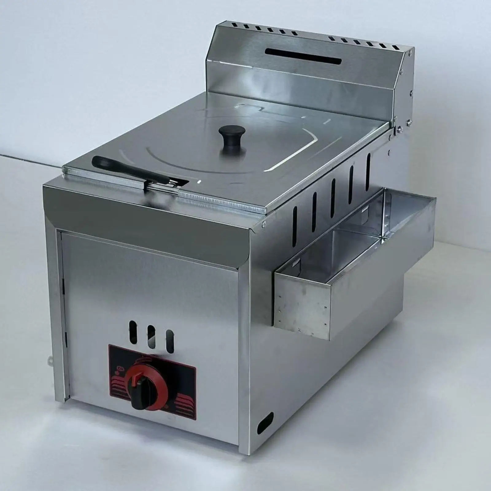Commercial Deep Fryer Gas Fryer Sturdy Portable Easy Maintenance 6L with Removable Basket for Donuts Fried Chicken Restaurant view 4