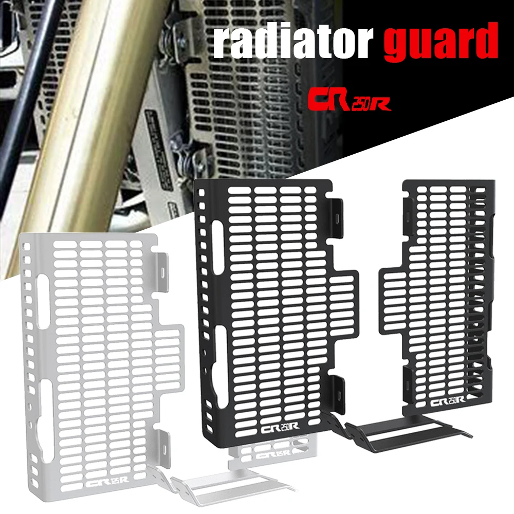 

Для Honda CR125R CR250R CR 125R 250R CR125 CR250 R 2000 ~ 2004 2003 2002 2001 мотоциклетная решетка радиатора, защитная крышка