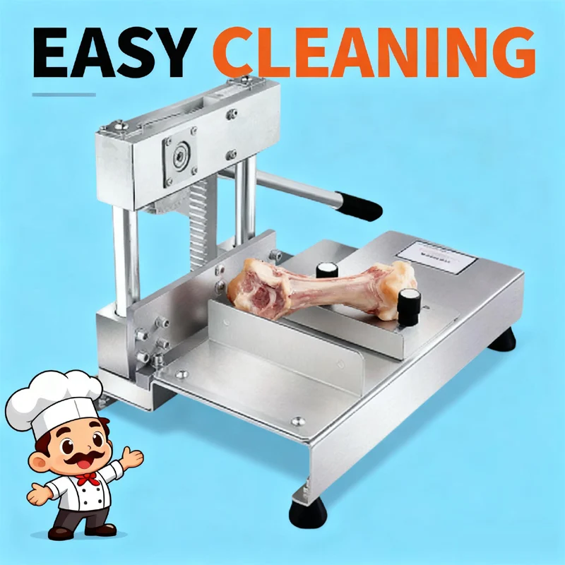 آلة قطع العظام اليدوية قطع أقدام الخنازير التجارية آلة قطع العظام