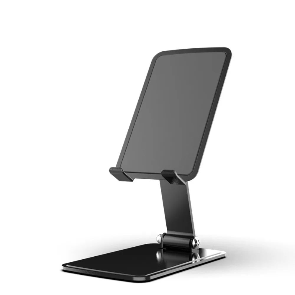 

Druable Foldable Mobile Phone Holder Portable Metal Mobile Phone Stand Non-slip Adjustable Table Cell Phone Bracket Universal