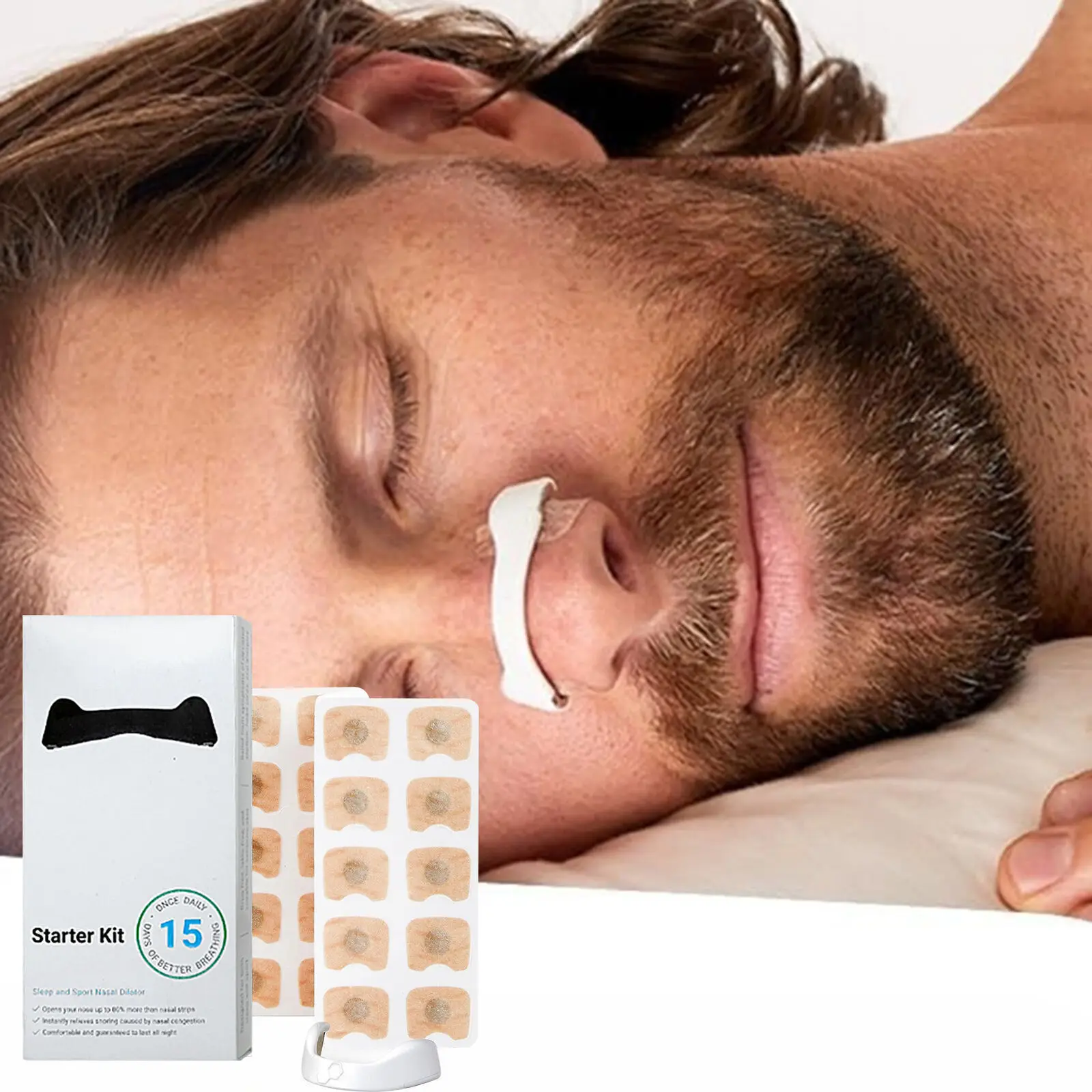 Magnetic Anti Nose Clip Stop Snoring Better Sleep Aid Snore Decrease