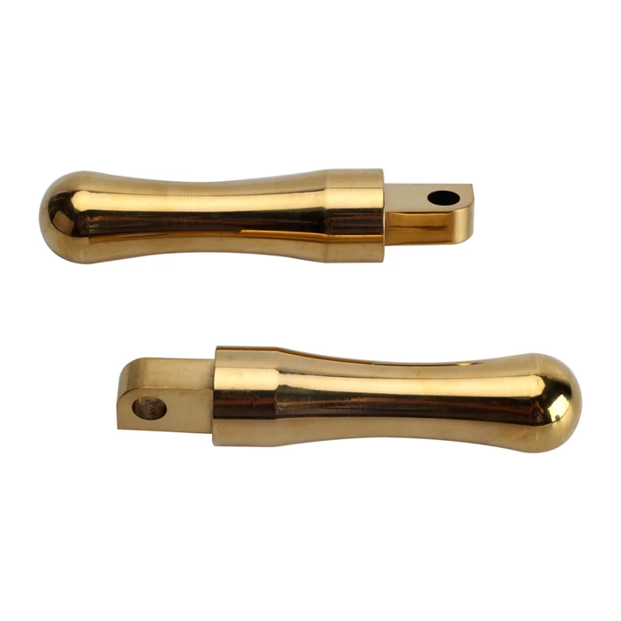 

1 Pair of Left and Right High-quality Brass Foot Nail Foot Pedal Mounting Foot Nail Brackets