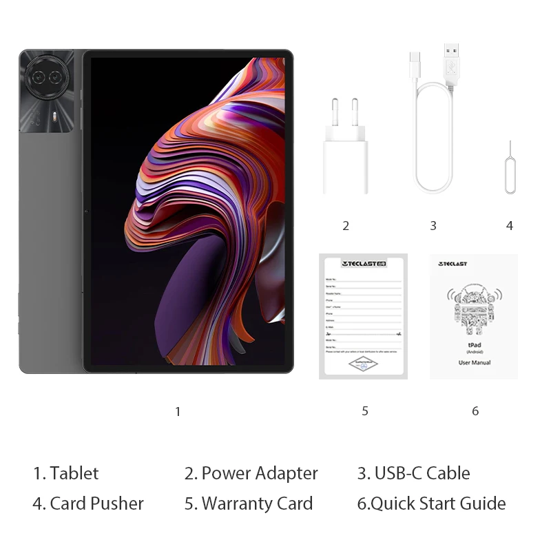 Рисунок 6 - Teclast T50 Max Android 14 Таблетки