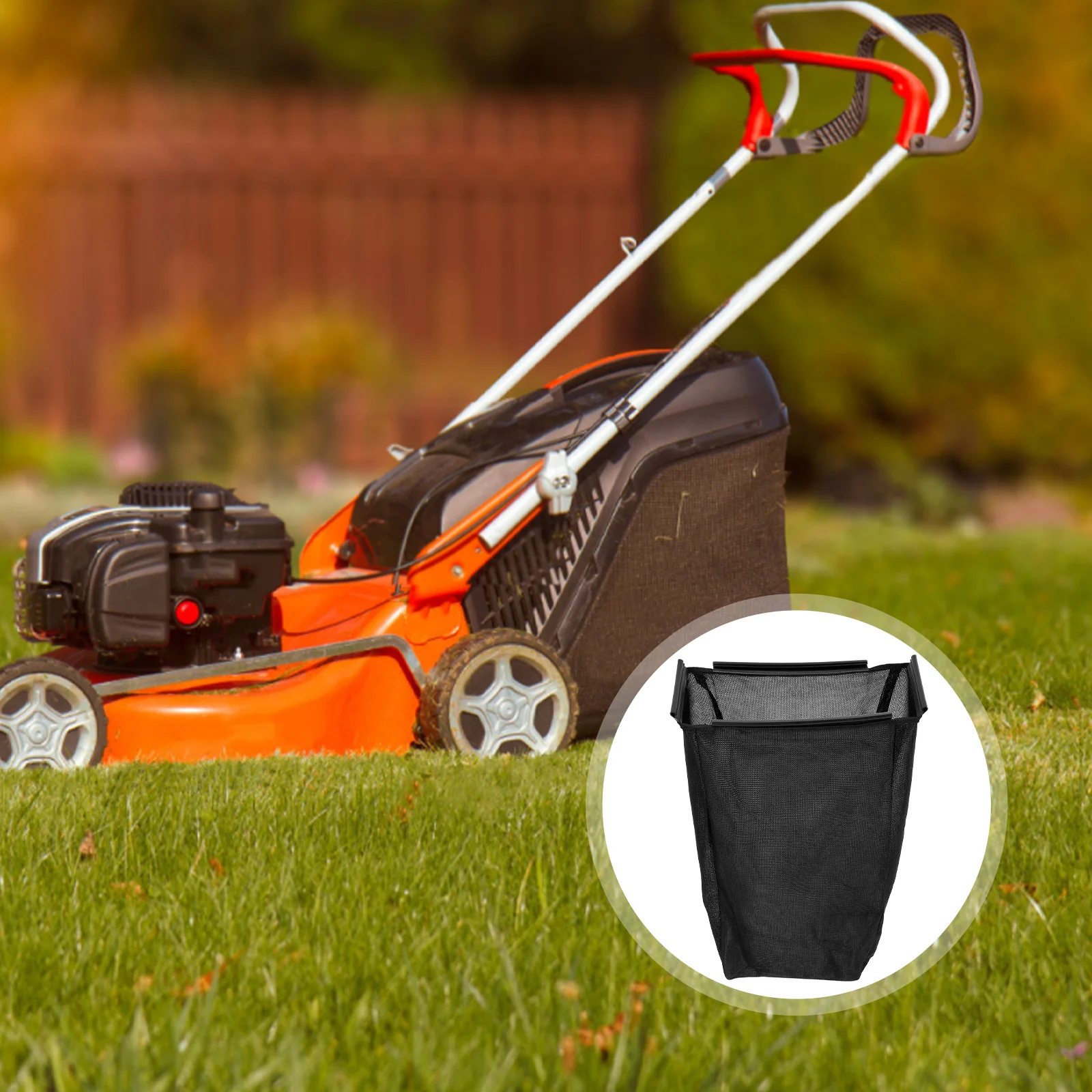 

【】Lawn Mower Grass Replacement Large Leaf Catching Bag Universal Fit For Lawn Tractor Durable Water-Resistant Nylon Leaf