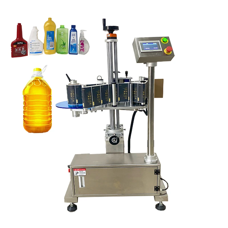 High quality automatic assembly line labeling head etiquetadora for box side labeling machine with CE