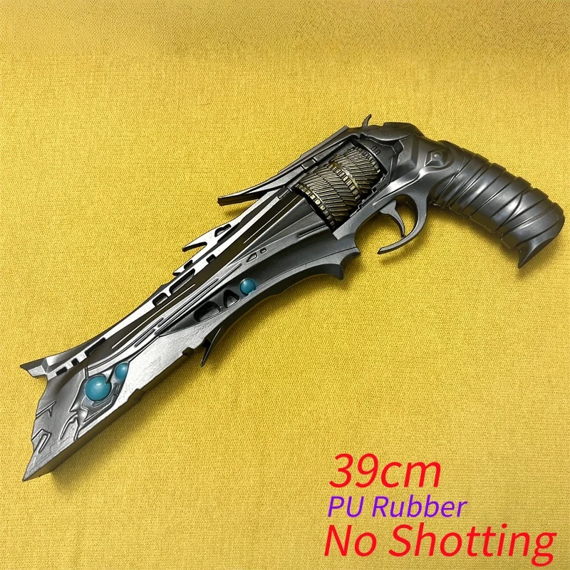 Destiny 2 ปืน Prop Thorn Hand Cannon ปืน Revolver อาวุธรุ่นคอสเพลย์ความปลอดภัย PU ยางรุ่นฮาโลวีนของเล่นไม่มี Shotting
