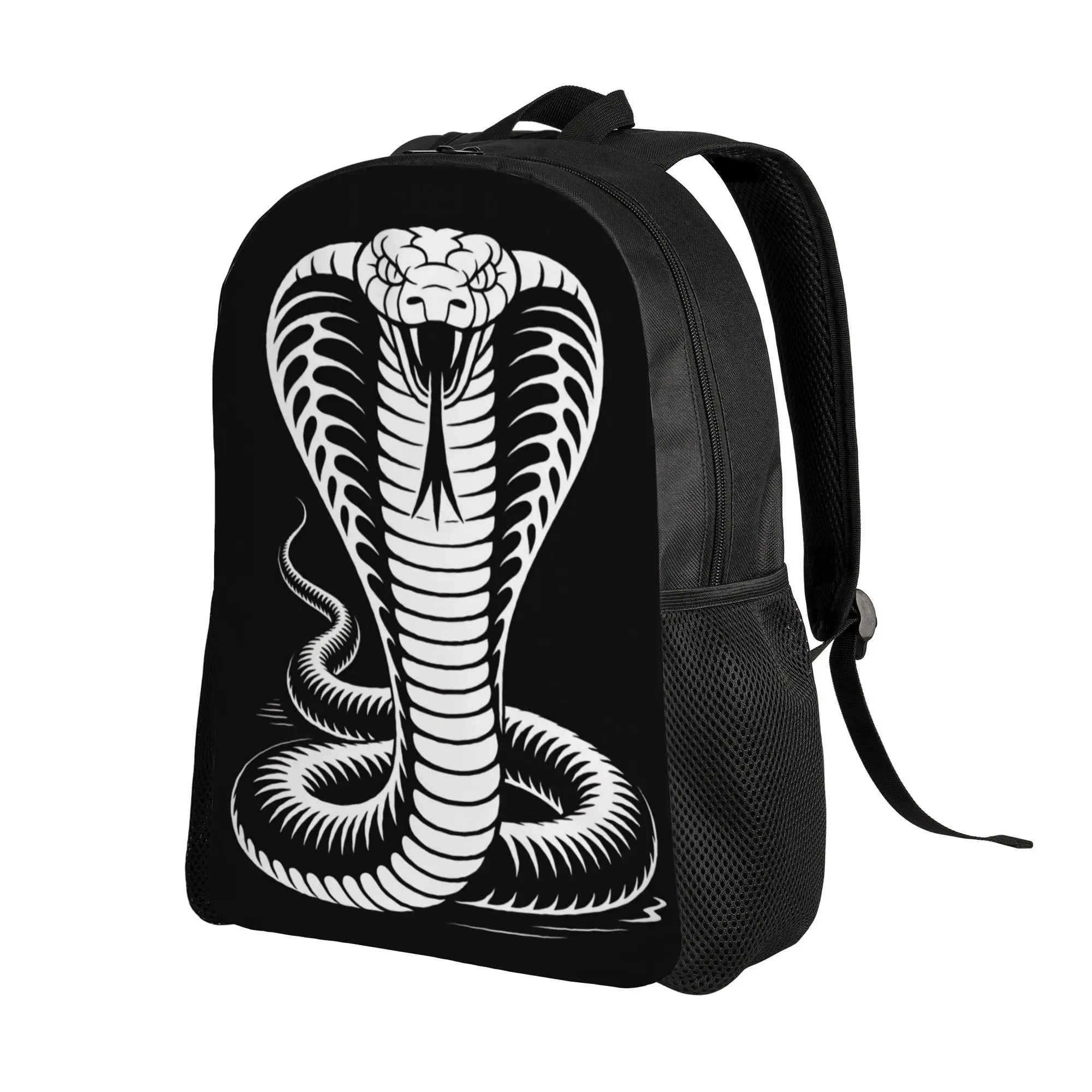 Snake Backpack Women  Breathable Backpacks Polyester Novelty High School Bags Travel Designer Rucksack