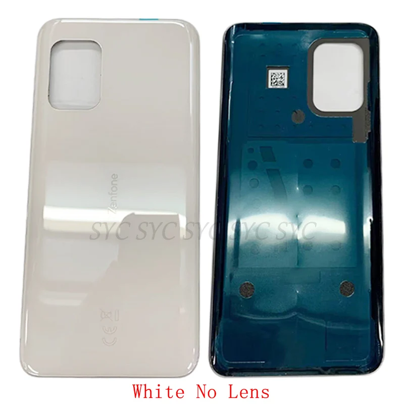 Back Cover Rear Door Case Housing For Asus Zenfone 8 ZS590KS Battery Cover Repair Parts