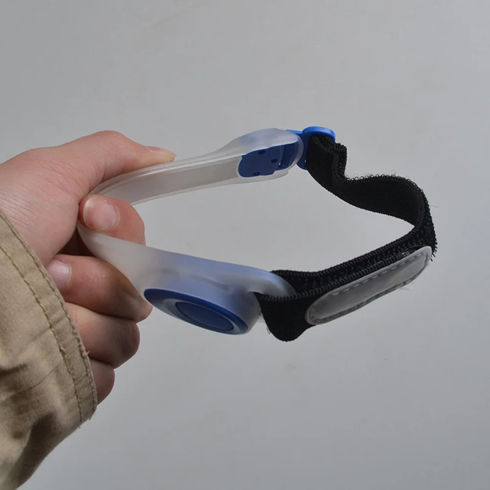 

2pcs Led Running Light For Night Safety Portable Arm Leg Band 80-Hour Bright Flashing Leds Outdoor Sports Visibility